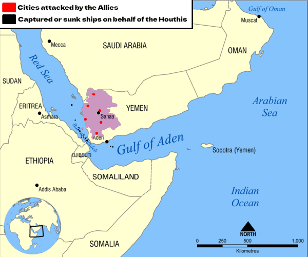 Why new Houthi threats in the Red Sea could spell trouble for global oil prices and inflation